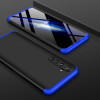 3D чохол GKK Three Stage Splicing Full Coverage на Realme X50 Pro - чорно-синій