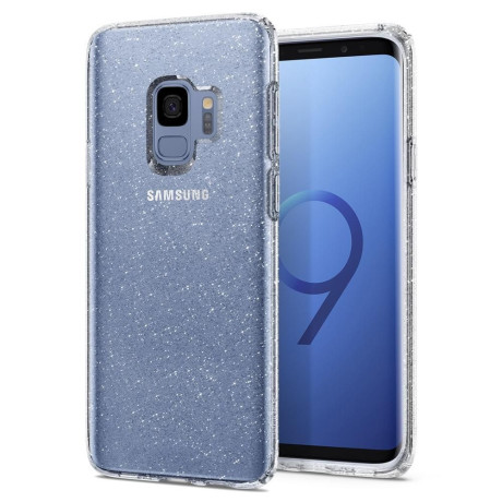Оригінальний чохол Spigen Liquid Crystal Samsung Galaxy S9 Glitter Crystal Quartz