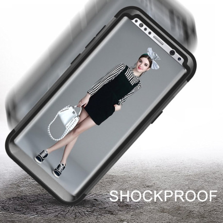 Противоударный Чехол Dropproof 3 in 1 для Samsung Galaxy S8 + / G9550 - черный