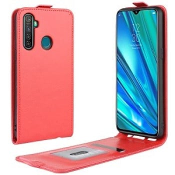 Фліп-чохол Pattern Single Fold Edge на Realme 5 Pro/Realme Q - червоний