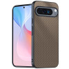 Протиударний чохол Carbon Fiber Texture Printing для Google Pixel 10/10 Pro - золотий