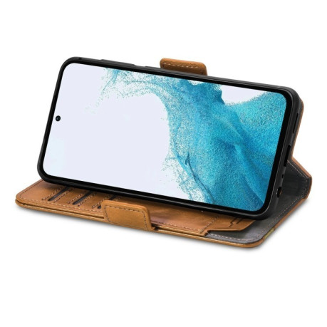Чехол-книжка Dual-side Magnetic Buckle для Samsung Galaxy A36 5G - хаки