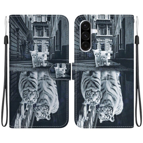 Чехол-книжка Colored Drawing Series на Samsung Galaxy A36 5G / A56 5G - разноцветный