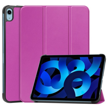 Чехол-книжка Solid Color Custer для iPad 11(2025)/iPad 10.9 (2022) - фиолетовый