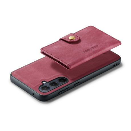 Ударозахисний чохол JEEHOOD Retro Magnetic для Samsung Galaxy A35 5G - красный