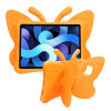 Противоударный чехол Butterfly Bracket Kids EVA Shockproof для iPad Pro 11 2024/Air 4/Air 5/Pro 11 (2018/2020/2021/2022) - оранжевый