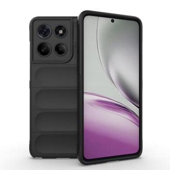 Чоловічий силикон Magic Flannel на Motorola Edge 60 Stylus 5G Global - чорний