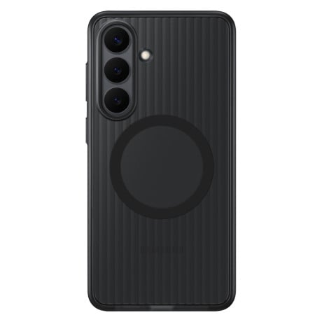 Оригинальный чехол Samsung Rugged Magnet совместимый с MagSafe на Samsung Galaxy S26 — чёрный