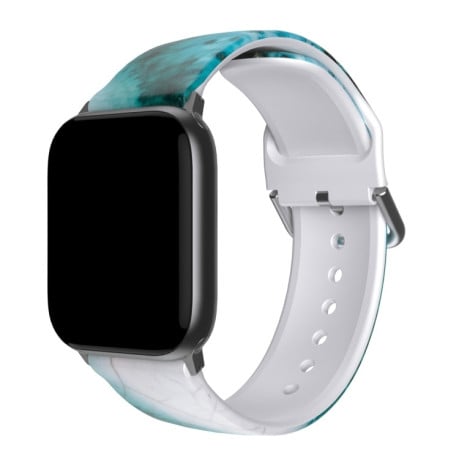 Силіконовий ремінець Breathable для Apple Watch Series 8/7 41mm / 40mm / 38mm - Blue Marble