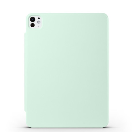 Чехол-книжка Fixed Buckle Magnetic Demation Leather для iPad Pro 13 2024 - зеленый