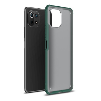 Ударозахисний чохол Four-corner на Xiaomi Mi 11 Lite/Mi 11 Lite NE - зелений