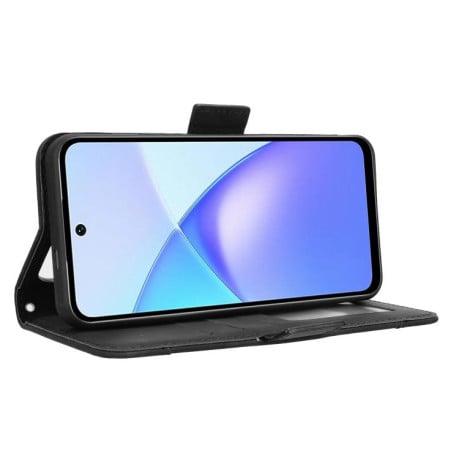 Чохол-книжка Skin Feel з м'якою фактурою Calf на Infinix Smart 10 Plus 4G - чорний