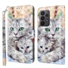 Чохол-книжка 3D Painting для Samsung Galaxy A24 4G/A25 5G - Two Loving Cats