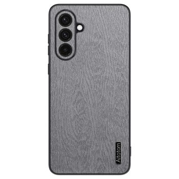 Чохол Tree Bark Leather Shockproof  для Samsung Galaxy A26 5G - сірий