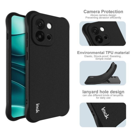 Чехол imak Shockproof Airbag для OnePlus 13T - черный