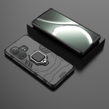 Протиударний чохол HMC 360 Degree Rotating Holder на Realme GT Neo6 SE - чорний