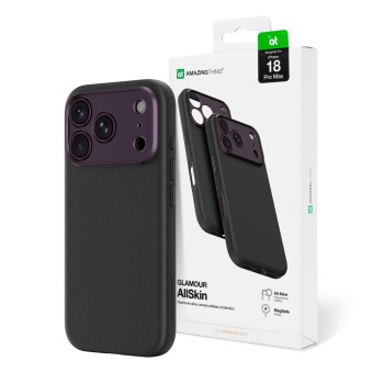 Оригинальный чехол AmazingThing Glamour AllSkin с MagSafe для iPhone 18 Pro Max — фиолетовый