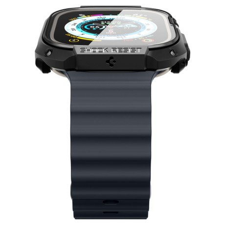 Оригинальный чехол Spigen Tough Armor на Apple Watch Ultra 49 mm - black