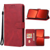 Чехол-книжка EsCase Leather для Xiaomi 14 - красный