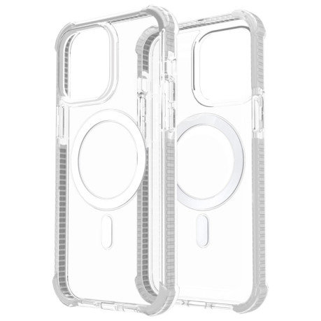 Противоударный чехол Acrylic Magsafe для iPhone 15  - прозрачный