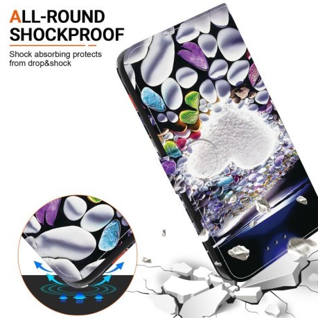 Чехол-книжка Colored Drawing Series на iPhone 16e - разноцветный