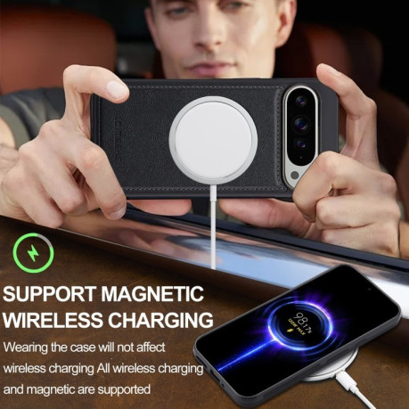 Чохол LC.IMEEKE Magsafe на Google Pixel 9 Pro XL - чорний