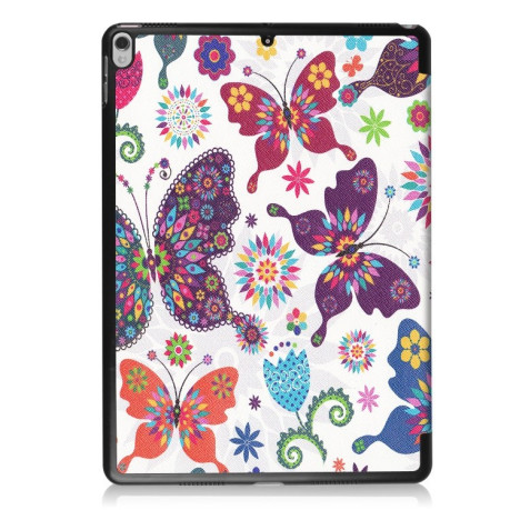 Чохол-книжка Coloured Drawing Pattern на iPad Air 2019 10.5- Butterfly Pattern