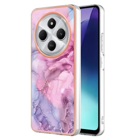 Протиударний чохол Electroplating IMD для Xiaomi Redmi 14C 4G/Poco C75/Redmi A4 5G - Pink