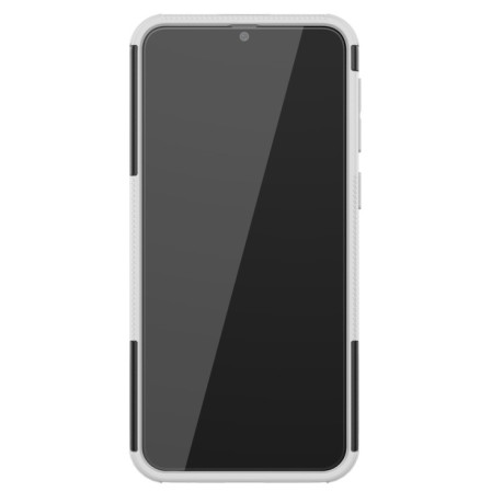 Протиударний чохол Tire Texture на Samsung Galaxy M31s - білий
