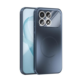 Ударостійкий чохол ABEEL Heat Dissipation Frosted MagSafe для Xiaomi Redmi K90/Poco F8 Pro — темно-синій