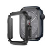 Протиударна накладка із захисним склом Armor Waterproof для Apple Watch Series 8/7 41mm - чорний