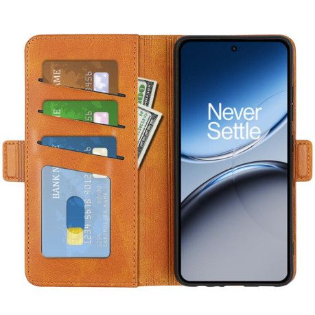 Чохол-книжка Dual-side Magnetic Buckle для OnePlus Nord 4 - жовтий