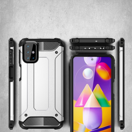 Противоударный чехол Magic Armor на Samsung Galaxy M31S - черный