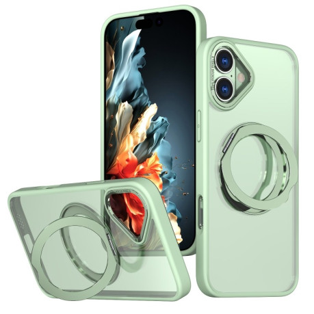 Противоударный чехол Wing Series MagSafe Magnetic Ring Holder для  iPhone 16 Plus - зеленый