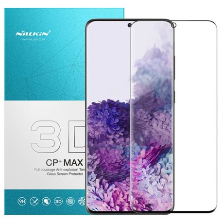 Защитное стекло Nillkin (CP+ max 3D) для Samsung Galaxy S20 Plus - черное