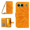 Чохол-книжка Skin Feel Sun Flower для OnePlus Nord 4 5G - жовтий