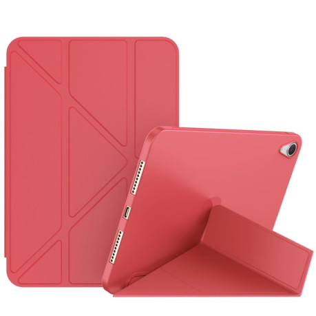 Чехол-книжка Double-sided Matte Deformation для iPad mini 6 - красный