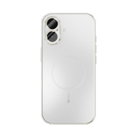 Противоударный чехол ABEEL Heat Dissipation Frosted MagSafe для iPhone 17 - белый