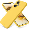 Силиконовый чехол Solid Color Liquid Silicone для OnePlus Nord N30/CE 3 Lite - желтый