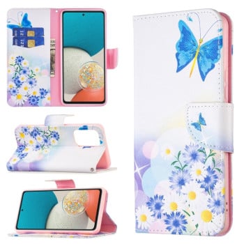 Чохол-книжка Colored Drawing Pattern для Samsung Galaxy A53 5G - Butterfly Love