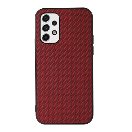 Противоударный чехол Carbon Fiber Skin для Samsung Galaxy A53 5G - красный