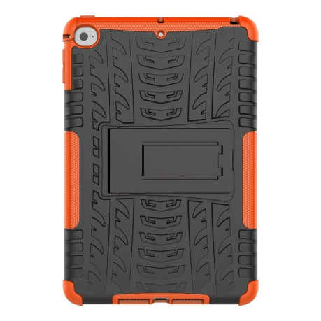 Протиударний чохол Tire Texture на iPad Mini 5 2019-жовтогарячий