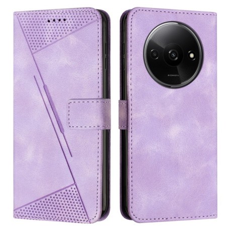 Чохол-книжка Dream Triangle Leather на Xiaomi Redmi A3 4G Global - фіолетовий
