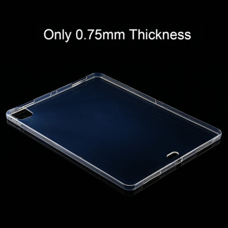 Ультратонкий силиконовый чехол для iPad Pro 12.9 inch 2020-прозрачный