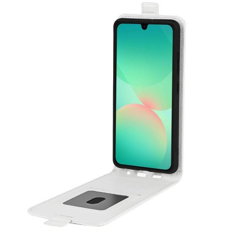 Фліп-чохол з фактурою R64 Single на Samsung Galaxy A27 5G — білий