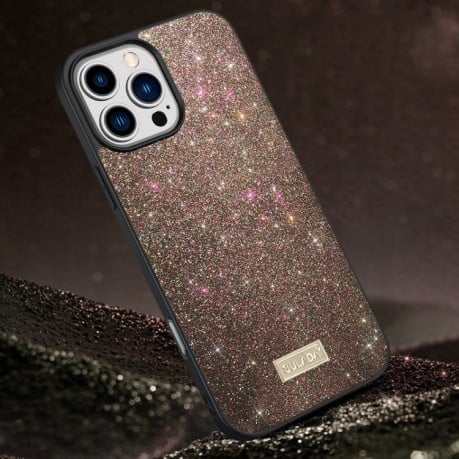 Чехол SULADA Glittery для iPhone 16 Pro Max - разноцветное