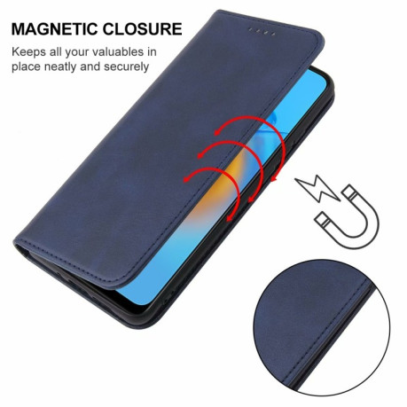 Чохол-книжка Magnetic Closure для OPPO A74 - синій