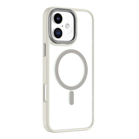 Чохол Mutural Skin Feel Series Frosted MagSafe Magnetic для iPhone 16 - сірий