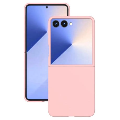 Чохол полімерний Kalebol Paint-sprayed Solid Color на Samsung Galaxy Filp 7 - рожевий