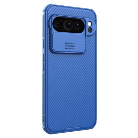Ударозащитный чехол NILLKIN CamShield Pro на Google Pixel 9 Pro - синий
